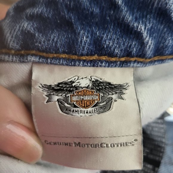 Harley Davidson Genuine Motor Clothes Jeans RN103819 16Regular - Picture 9 of 11